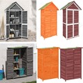 Massivholz Geräteschrank Gerätehaus Geräteschuppen Gartenschrank Gartenhaus 