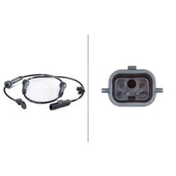 1x Sensor, Raddrehzahl HELLA 6PU 012 806-241 passend für RENAULT
