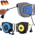 Automatik Wand Kabeltrommel Kabelbox Kabelaufroller Verlängerungskabel Kabelroll