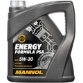 4 LITER MANNOL ENERGY FORMULA 5W-30 PSA MOTORÖL B71 2290 9.55535-S1 S3 ACEA C3