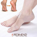 Pedimend Gel Absatz Socken für rissige & trockene Fersen feuchtigkeitsspendende Zahnspange - UK VERKÄUFER