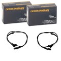 2X DENCKERMANN ABS-SENSOR RADDREHZAHL HINTEN PASSEND FÜR RENAULT GRAND MEGANE
