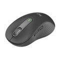 Logitech Signature M650 L Kabellose Maus für große Hände Rechtshänder Graphit 24