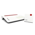 FRITZMesh Set FRITZBox 7530 AX Wi-Fi 6 Router mit 1.800 MBit/s + 600 MBit/s u...