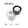 Spannrolle, Keilrippenriemen SKF VKM 38339 für BMW, mitte, mitte links, oben