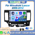 Für Mitsubishi Lancer 2008-2012 Autoradio Android 14 CarPlay GPS Navi★6GB+128GB★