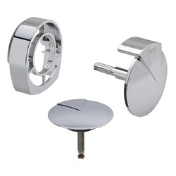 Viega Multiplex-Trio-Ausstattungsset / Fertigset Bad Visign MT1 verchromt 306847
