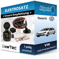 Für VW Golf VI Variant (Kombi) 08.2009-07.2014 TOWTEC E-Satz 7polig universell