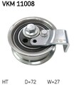 SKF Spannrolle, Zahnriemen VKM 11008 für AUDI VW
