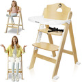 Kinderhochstuhl aus Holz Hochstuhl Treppenstuhl höhenverstellbar🔸LIONELO FLORIS