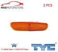 BLINKER BLINKLICHT BLINKLEUCHTE TYC 18-0544-00-9 2PCS I FÜR VOLVO V40,S40 I