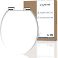 SCHÜTTE Wc-Sitz Mit Absenkautomatik Aus Holz | Toilettendeckel Aus MDF