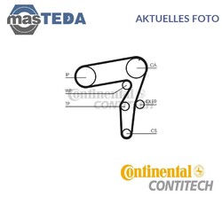 CT968WP2 ZAHNRIEMEN-SATZ KIT SET + WASSERPUMPE CONTITECH FÜR FIAT STILO,DOBLO