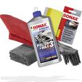 Auto Politur Polish & Wax SONAX XTREME 3 Microfasertuch+Applikationsschwamm Tuch