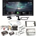 Kenwood DNX-5190DABS Navi Carplay Android Auto USB Einbauset für Audi A3 8P 8PA