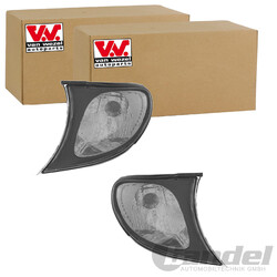 2X VAN WEZEL BLINKLEUCHTE BLINKER WEIß VORNE PASSEND FÜR BMW 3 LINKS+RECHTS