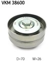 SKF Umlenk-/Führungsrolle, Keilrippenriemen  für CHRYSLER