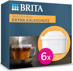 BRITA Wasserfilter Kartusche MAXTRA PRO Extra Kalkschutz (6Er-Pack) Halbjahrespa