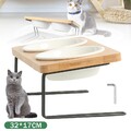 Futterstation Hunde Katzen 2er Futternapf Set Fressnapf Hundenapf Katzennapf