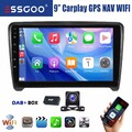 Für Audi TT MK2 8J 2006-2014 9" Android13 Autoradio GPS Navi WIFI BT 32G DAB+DAB