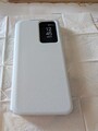 Samsung Smart View Wallet Case für Galaxy S24 weiß mit Sichtfenster Kartenfach