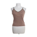 Peak Performance, Tank­top, Größe: M, Grün/Rot/Mehrfarbig, Streifen, Damen #S0E
