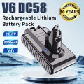 Für DYSON V6 9000mAh Akku DC58 DC59 DC61 DC62 DC72 DC74 SV03 SV06 21.6V Batterie