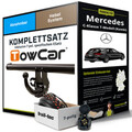 Anhängerkupplung abnehmbar für MERCEDES C-Klasse T-Modell +E-Satz NEU kpl.