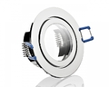 IP44 LED Einbaustrahler GU10 Einbaurahmen für Bad Terrasse Feuchtraum Einbauspot