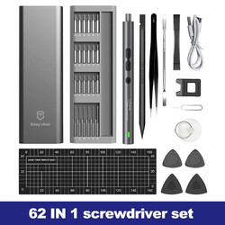 Electric Screwdriver Set Precision Handle Portable Power Tool Kits Wireless  Bit