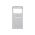 Kingston DataTraveler Micro 128 GB, USB-Stick silber, USB-A 3.2 Gen 1