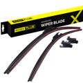 RIDEX PLUS Scheibenwischer Set Wischerblätter Vorne für SKODA FABIA (NJ3)