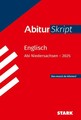 STARK AbiturSkript - Englisch - Niedersachsen 2025 (Skripte / Abi - Auf einen Bl