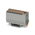 Phoenix Contact Verteilerblock PTFIX6/18X2,5-NS35GY Durchgangs-Reihenklemmen
