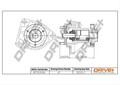 DR!VE+ WASSERPUMPE passend für CADILLAC CTS OPEL CALIBRA FRONTERA OMEGA SIGNUM