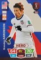 Brenden Aaronson HERO - Panini Adrenalyn XL Katar Basiskern Nr. 285