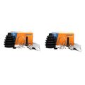 2x SPIDAN Achsmanschette Satz für VW GOLF 3-7 PASSAT B5-7 TOURAN 1T A3 radseitig