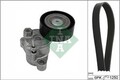 Schaeffler INA Keilrippenriemensatz  für FORD