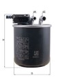 Kraftstofffilter Kraftstoff Filter für Mercedes Infiniti Knecht Kl942 2012 ->