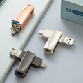 USB3.0 Flash Drive Memory Stick Pen Drive für iPhone PC Externer Speicher Typ-C