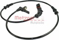 METZGER Sensor, Raddrehzahl 0900819 für MERCEDES-BENZ
