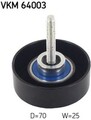 SKF VKM64003 Umlenk-/Führungsrolle für Keilrippenriemen Umlenkrolle für Mazda 
