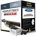 Für FORD Transit Kasten/Bus Typ F Anhängerkupplung starr +eSatz 13pol 00-14 NEU