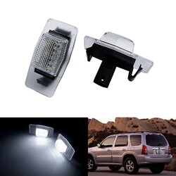 2x Weiss Canbus 18 SMD LED Kennzeichenbeleuchtung Lampe für Ford Escape 2001-07