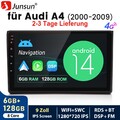 DAB+ Für Audi A4 8E 8H B6 B7 2000-09 128GB Carplay Android 13 Autoradio NAVI USB