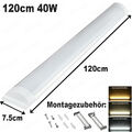 LED Feuchtraumleuchte Wannenleuchte Röhre Decken 30-150 cm Keller Garage Lampe