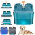 Trinkbrunnen Haustier Automatisch Wasserspender 2L für Katzen Hunde mit LED