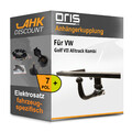 Für VW Golf VII Alltrack Kombi 14-20 ORIS Anhängekupplung abnehmbar + 7polig AHK