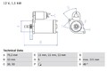 BOSCH 0 986 016 290 Starter for FORD