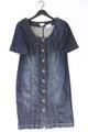 ✨ Peter Hahn Jeanskleid Regular Kleid für Damen Gr. 42, L Kurzarm blau ✨